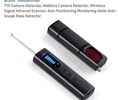 T15 Hidden Camera & Mic Detector Wireless Signal Infrared Scanner