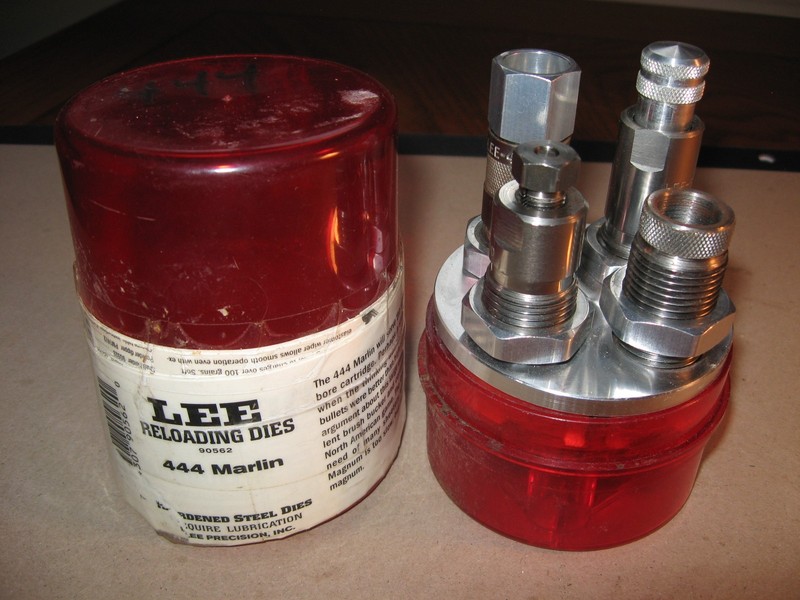 Lee Reloading Dies For Marlin .444 Caliber Rifle