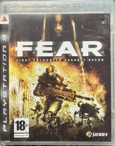 F.E.A.R Fear - Sony PS3 PlayStation 3 Supplied In Original Case With Manual