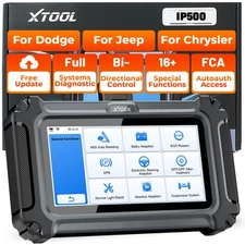 XTOOL IP500 OBD2 Scanner For Chrysler Dodge Jeep Cars All System Diagnostic Tool