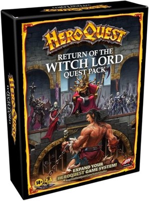 HeroQuest Return of the Witch Lord Expansion Pack - 16 Miniatures & 10 Quests