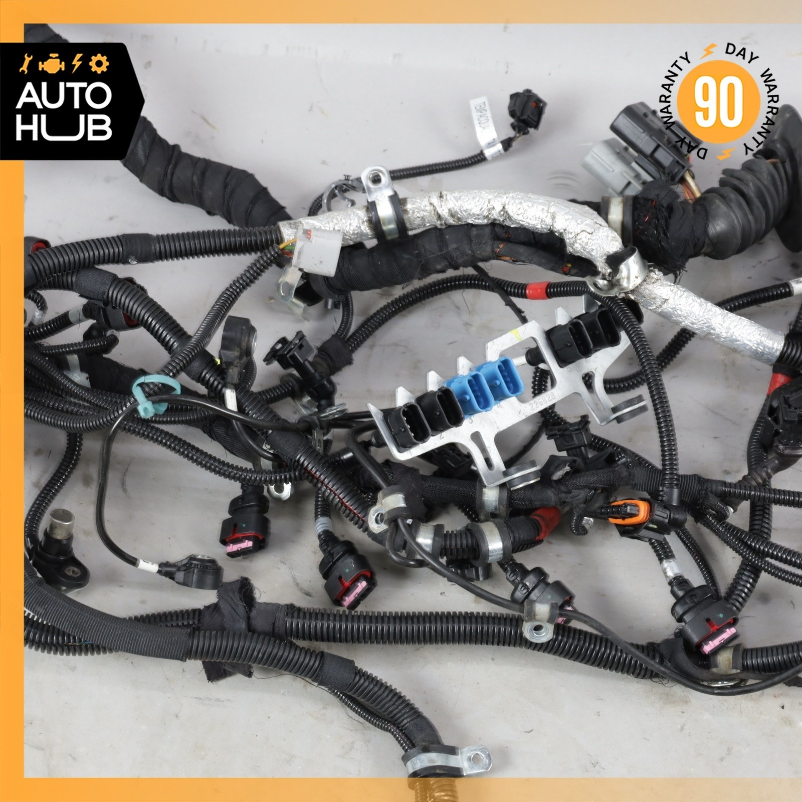 08-19 Maserati GranTurismo M145 4.2L V8 Engine Motor Wiring Wire Harness OEM