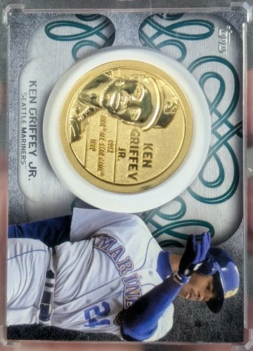 Topps Ken Griffey Jr. Mariners Patch & Medallion Card Lot (5 Cards)