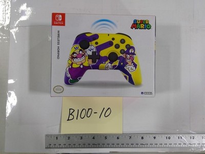 Nintendo Switch Hori Wireless HORIPAD Controller Super Mario Wario Waluigi New