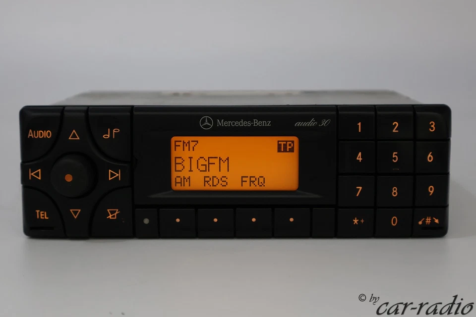 Original Mercedes Audio 30 Kassette BE3317 Bluetooth Radio A2108201486 Autoradio - Bild 3 von 4