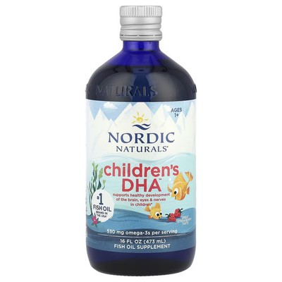 Nordic Naturals DHA 530 mg 16 fl oz (473 ml)