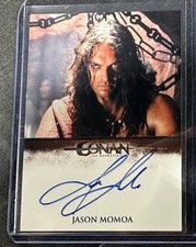 2011 Rittenhouse Conan The Barbarian Jason Momoa Autograph Card Set Only 300