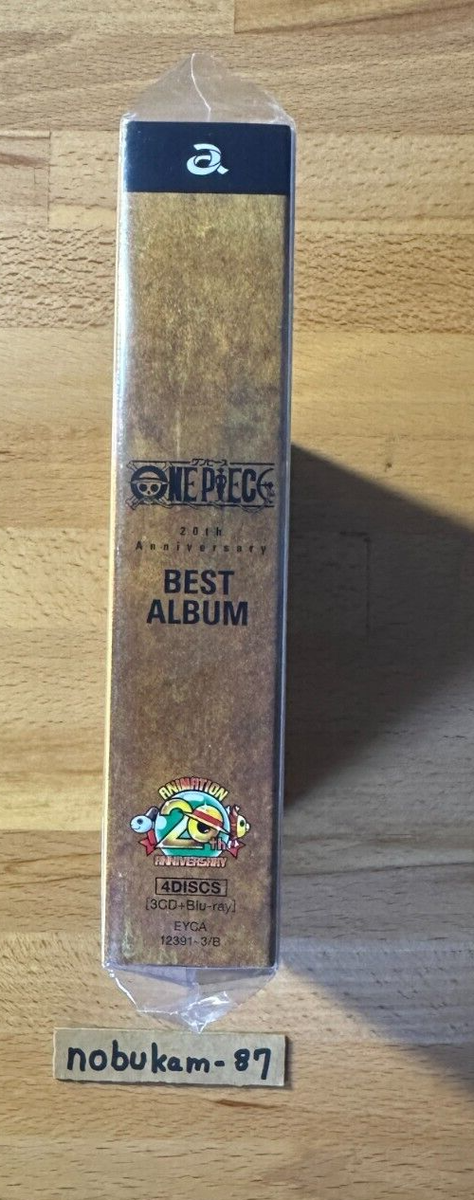 ONE PIECE 20th Anniversary BEST ALBUM 3 CD Blu-ray Japan | eBay