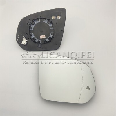 A1678102801 Right Blind Spot Side Mirror Glass Heated For Benz GLE