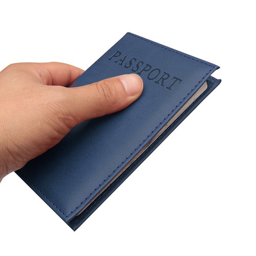 Passport Cover Holder Wallet Case Organiser Protector Travel Sleeve PU Leather - Picture 15 of 28