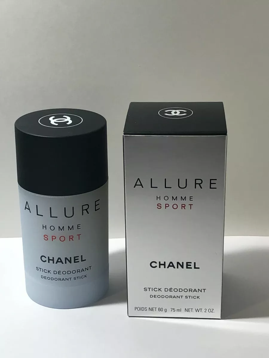 CHANEL ALLURE HOMME SPORT for Men Deodorant Stick 75ml / 60g NEW IN BOX | eBay