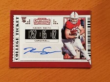 2019 Contenders Draft #155 Kaden Smith Stanford 49ers Rookie TE Auto D