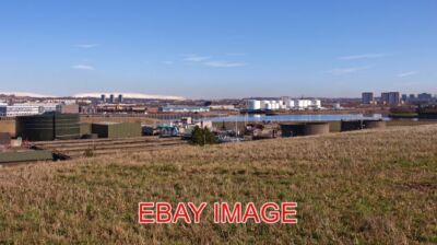 FOTO WASSERWERK ALTER NETZBLICK ÜBER DAS WASSERWERK ZUM CLYDE. CLYDEBANK COL
