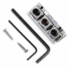 Guitar String Locking Nut for Floyd Rose Style Locking Guitar Tremolo Chrome
