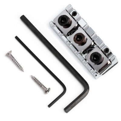 Guitar String Locking Nut for Floyd Rose Style Locking Guitar Tremolo Chrome