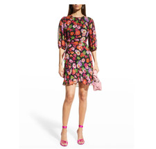 MARELLA Bacini Sheath Dress NWT Size 0 Floral Ruffle Mini Dress