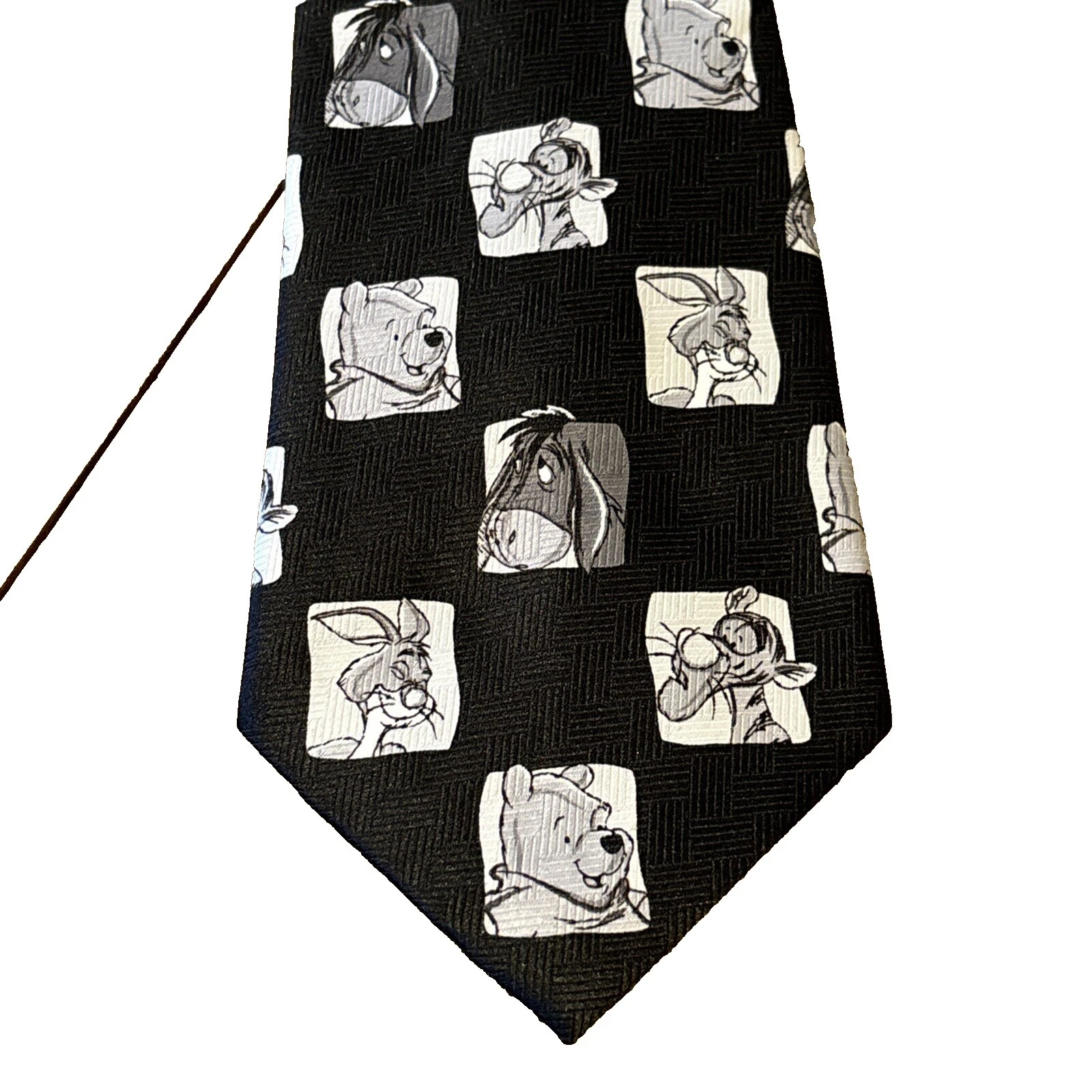 Lazos de Corbata Disney cuadriculados para hombres