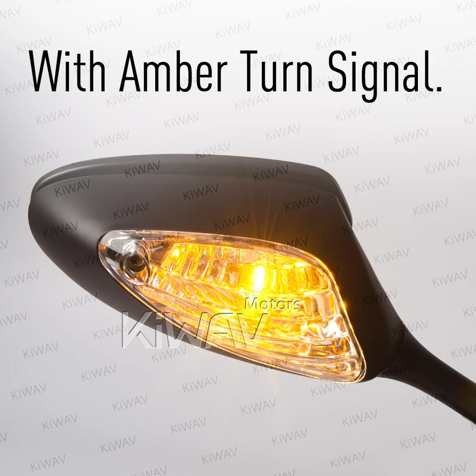 Espejo retrovisor de repuesto de calidad OEM para Suzuki GSX-R600 '06-'10 MANO DERECHA x1ε Foto 3 de 4