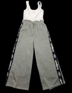 grey colour jumpsuit