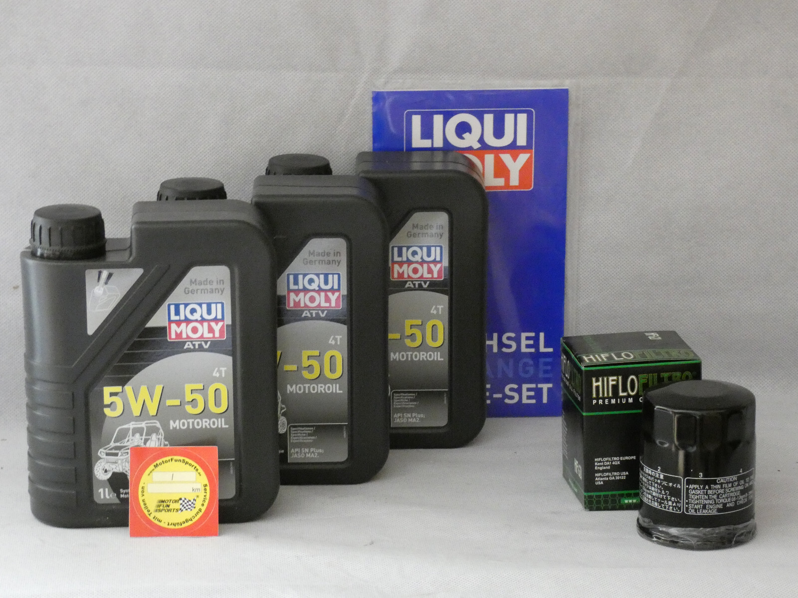 Oil Change Set Arctic Cat TRV 400 Set Oil Filter