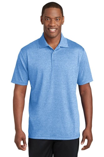 Sport-Tek ST640 Men's Micro Mesh Tag Free Polo Cool Dri Breathable Performance - Picture 24 of 25