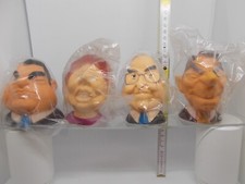 Schleich Set Werbefiguren CDU CSU Kohl Reagan Strauss Thatcher Knautschfigur OVP