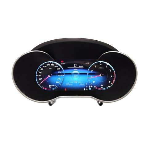 Car Digital Cluster Speed Dashboard For Mercedes Benz C-Class Glc W205 2015-2018 - Foto 1 di 18