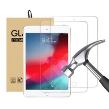 For iPad Mini 5/Mini 4 Tempered Glass Screen Protector 9H HD Clear Fit Pencil