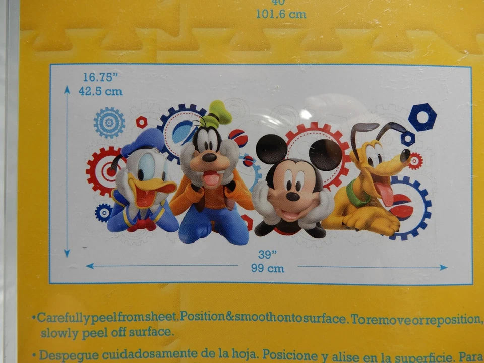 RoomMates 米奇和朋友 米老鼠会所 Capers 去皮棒 — 第 3/3 张图片