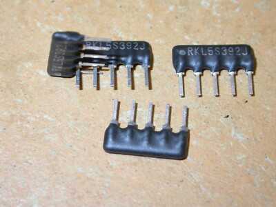 Widerstand Netzwerk Array  RKL5S392J  4 x 3,9k Ohm Ω 5Pin ROHM 5Stück L#023-5