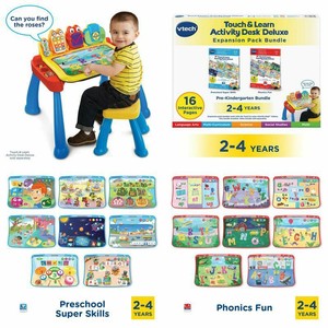 vtech touch and learn activity desk replacement cards