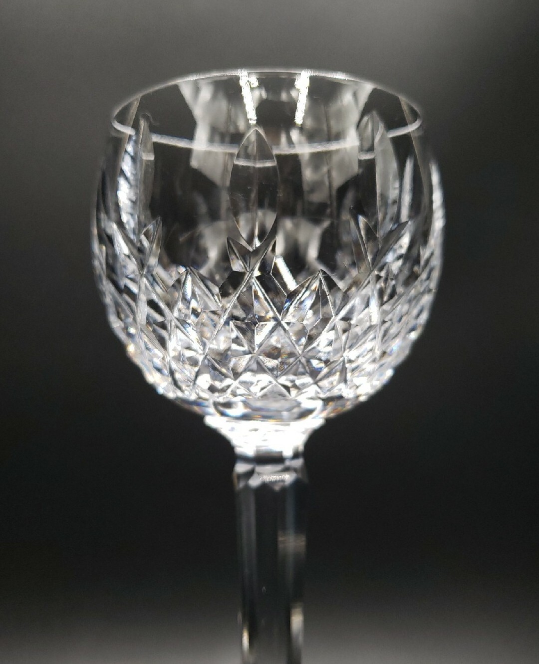 Waterford Crystal KILCASH (PLAIN BASE) Wine Hock Glass EXCELLENT HTF eBay