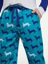 Peter Alexander Men's Penny Dog Long Cotton Classic Pyjama Pants Size XL