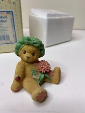 Cherished Teddies Dahlia You're the Best Pick of the Bunch Bear Figurine 202932