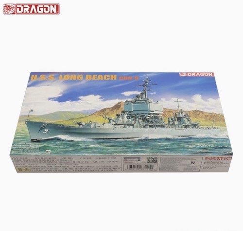 DRAGON 1/700 7091 USS Long Beach CGN-9 Assembly SHIP Model Kit - 第 3/4 張圖片