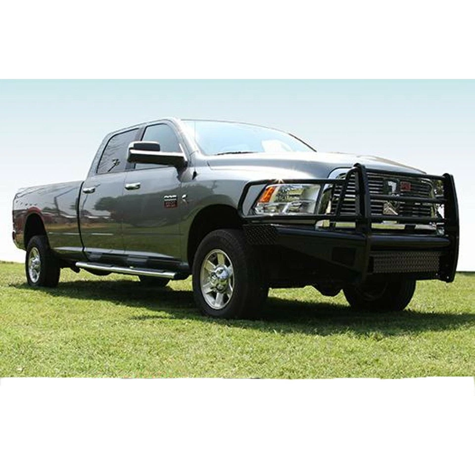 Parachoques delantero Fab Fours Full Guard HD Ranch para Dodge Ram 2500 3500 2010-2018 Foto 2 de 3