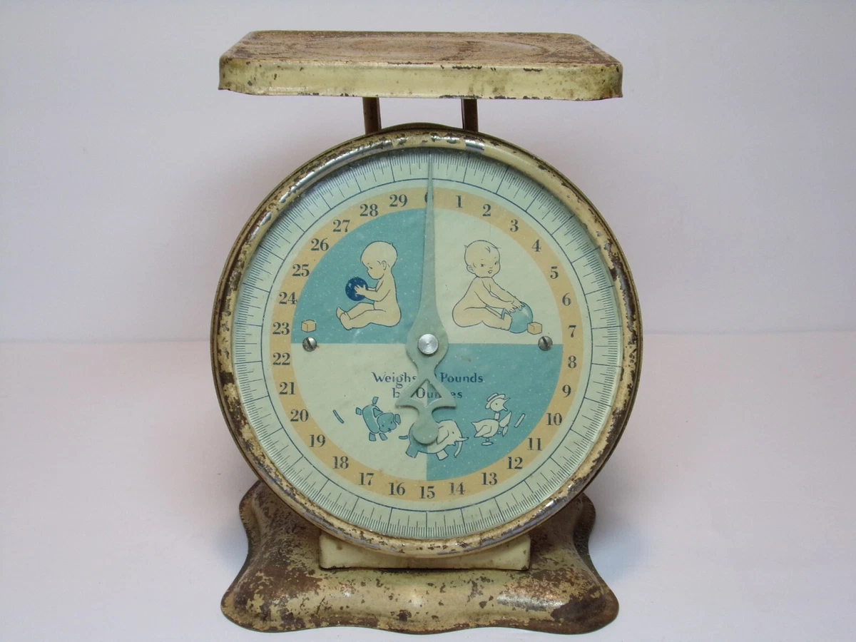 Vintage baby cheap scales ebay