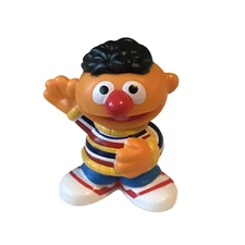 NEW Sesame Street Playskool 2.75" Plastic Figure Ernie
