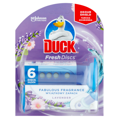 Duck Fresh Discs Toilettengel mit Lavendelduft Disc 36 ml - Bild 1 von 1