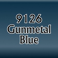 GUNMETAL BLUE Reaper Miniatures Master Series Paints REM09126 0.5 oz Bottle 