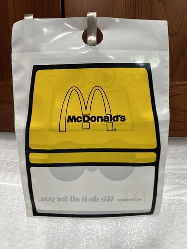 McDonald's Auto Müllsäcke NOS 1970ERer selten & unbenutzt einwandfreier Zustand Menge 2 - Bild 4 von 4