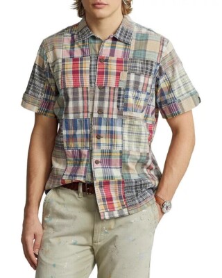 Polo Ralph Lauren Men's Cotton Classic Fit Camp Shirt Size  M