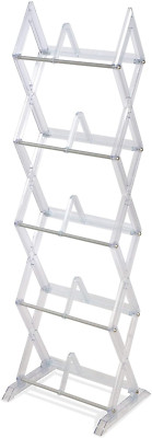 Media Tower Rack Storage Organizer CD DVD Discs Video Game Blu Ray Shelf Stand