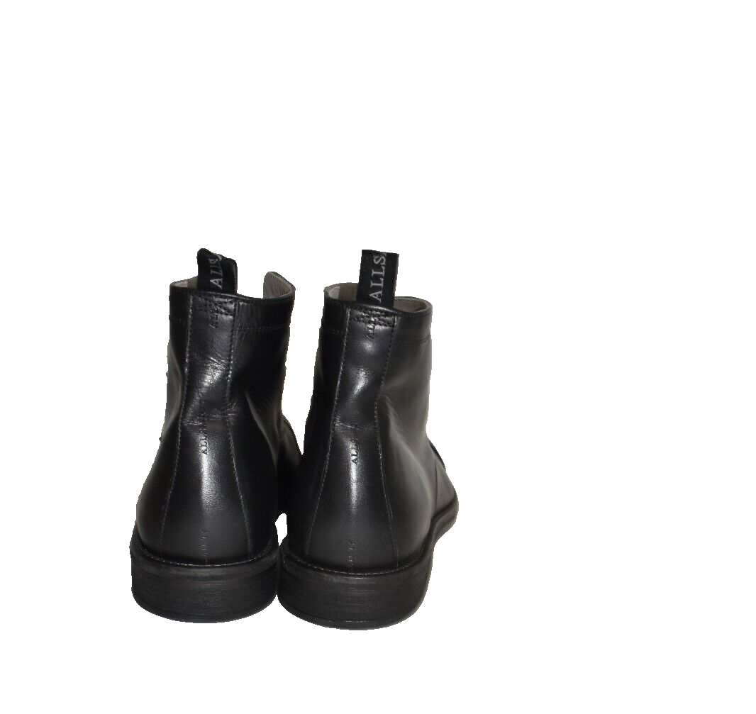 New! ALLSAINTS Men\'s Harland Cap toe Leather Combat Boot Black Size 13 US DD339A New! ALLSAINTS Men main image 4