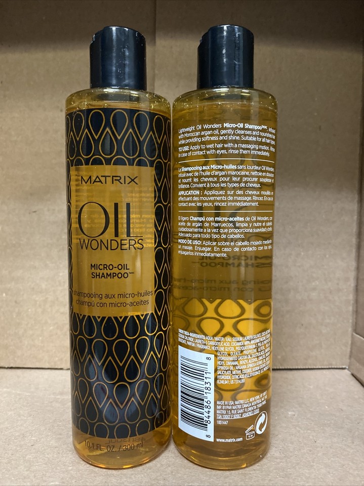 Matrix Oil Wonders MICRO OIL SHAMPOO 10.1 oz Each **2-PACK** NEW | eBay