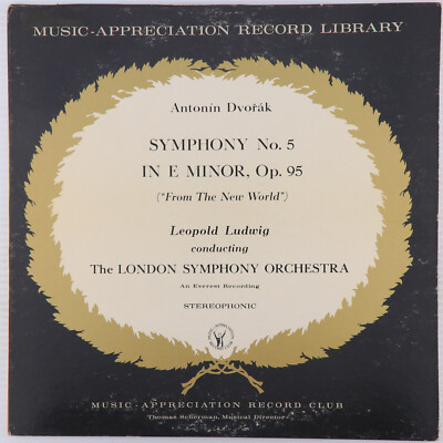 Dvorak / Leopold Ludwig - Symphony No. 5 In E Minor 12'' LP Record MARS 3001 RARE
