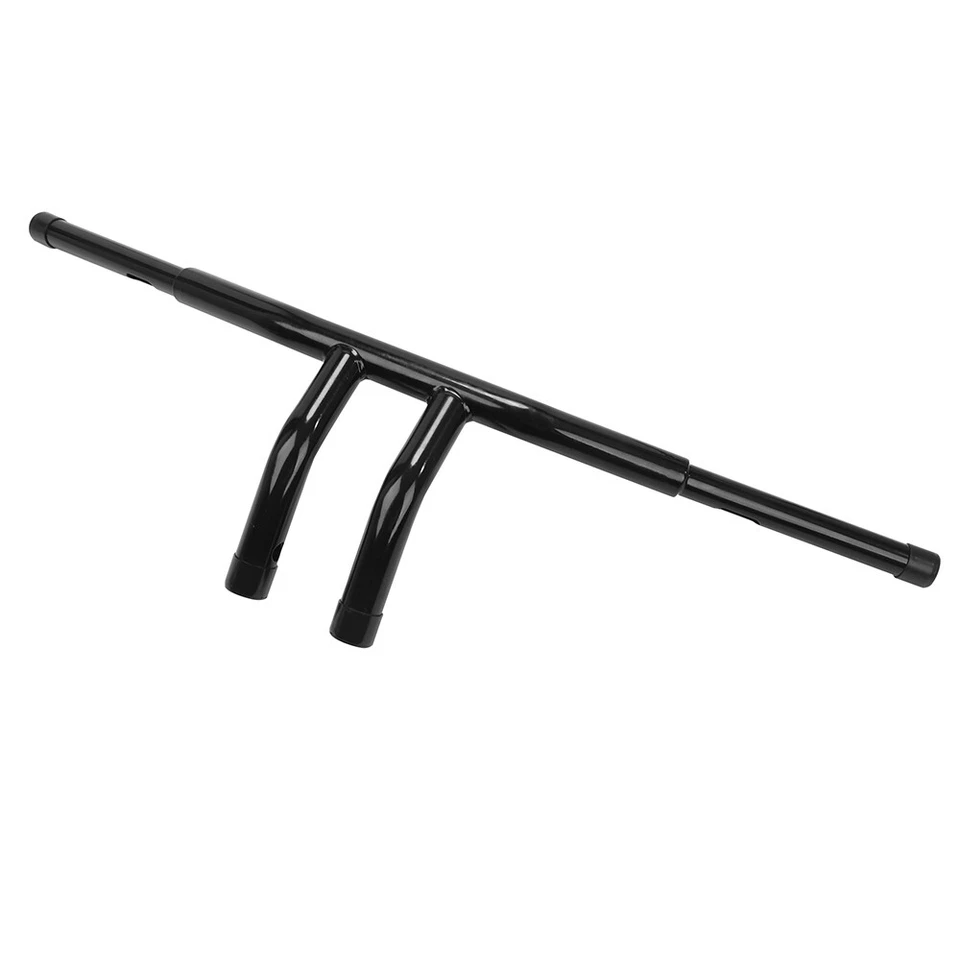 Manillar de barra en T de arrastre personalizado de 8" de 1-1/4" para Harley FLST FXST Sportster Dyna Foto 4 de 4