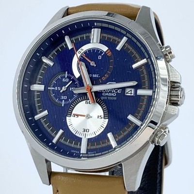 Casio Edifice EFV-520L-2A Brown Quartz Watch Japan Battery New Authentic 064188