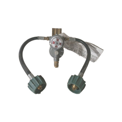 RV Propane Regulator Two Stage Automatic Changeover With Connections Brand New 