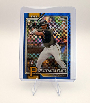 Topps 2026 Topps Chrome Jhostynxon Garcia RC #70 Pittsburgh Pirates 104/150